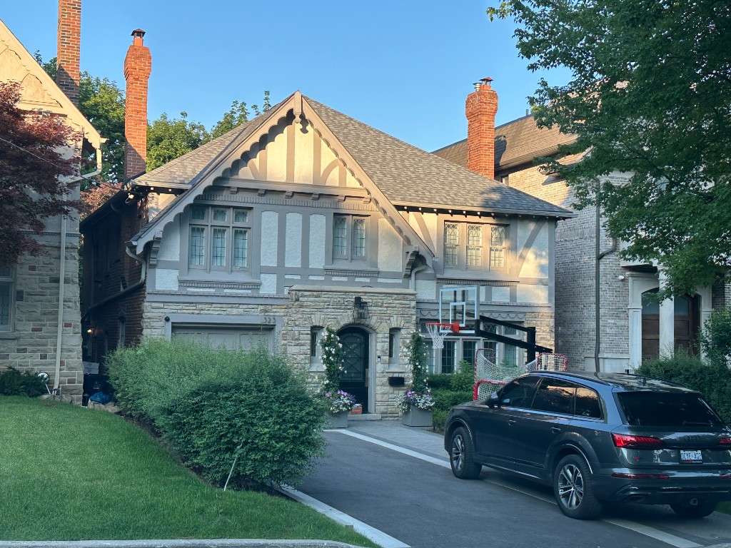 Tudor-style residential property managed by Platinum Inc. Residential Services